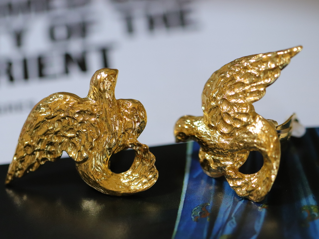 ③.「Doves鸽子耳环」Rare罕见80S年代YSL经典收藏级（20210122）