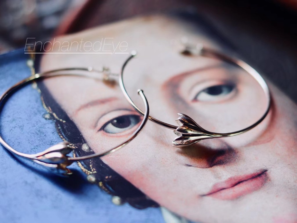 「银莲花」神话爱情·植物美学·耳环；USA美国独立品牌PamelaLove限量系列；925纯银；｛美丽的.危险的.古老的花朵｝该寓意来自著名希腊神话爱情故事—阿佛洛狄忒和阿多尼斯（20181005）